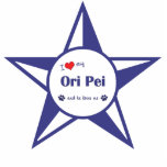 I Liebe mein Ori Pei (männlicher Hund) Foto Ausschnitte