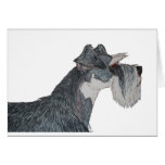 I Liebe mein Schnauzer Karten