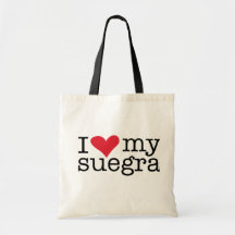 I Liebe mein Suegra (Schwiegermutter) Tasche