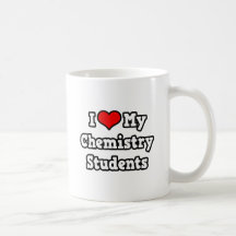 I Liebe meine Chemie-Studenten Kaffee Haferl