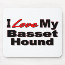 I Liebe meine Dachshund-Jagdhund-Hundewaren Mousepad