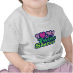I Liebe meine Doppelschwester Shirts