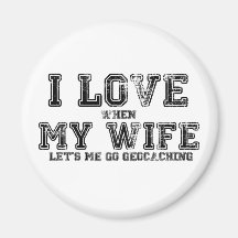 I Liebe meine Ehefrau! Magnete