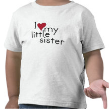 I Liebe meine kleine Schwester Tshirts