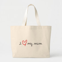 I LIEBE MEINE MAMA TASCHE