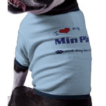 I Liebe meine Minuten-Stifte (mehrfache Hunde) Haustier T-shirt
