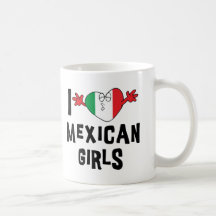 I Liebe-Mexikaner-Mädchen Haferl