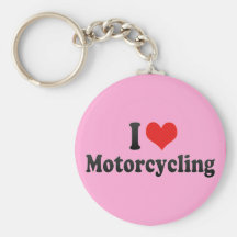 I Liebe-Motorradfahren Schlüsselband