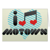 I Liebe Motown Karte