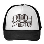 I LIEBE-MUSIK BASEBALLCAPS