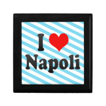 I Liebe Napoli, Italien Erinnerungskisten