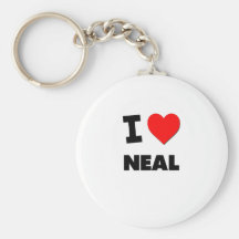 I Liebe Neal Schlüsselband