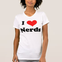 I Liebe-Nerd-T-Stück T-shirts
