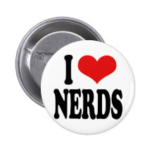 I Liebe-Nerds Button
