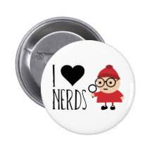 I Liebe-Nerds Buttons