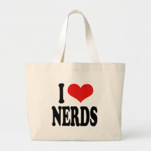 I Liebe-Nerds Einkaufstaschen