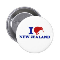 I Liebe Neuseeland buttons