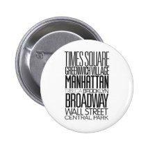 I Liebe NY Buttons