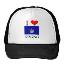 I Liebe Orono Maine Baseball Mützen