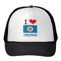 I Liebe Orono Minnesota Truckerkappe