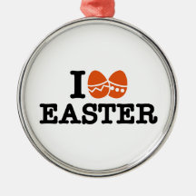 I Liebe Ostern Ornament