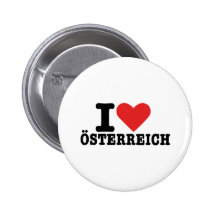 I Liebe Österreich - Österreich Anstecknadel