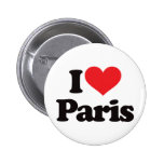 I Liebe Paris Buttons