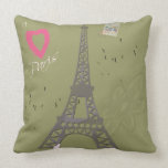 I Liebe Paris Zierkissen