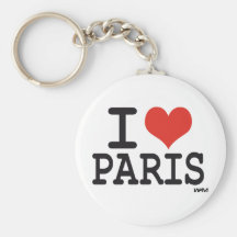 I Liebe Paris Schlüsselband