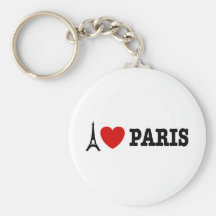 I Liebe Paris Schlüsselbänder
