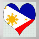 I Liebe Philippinen Plakatdruck