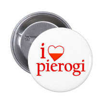 I Liebe Pierogi Anstecknadel