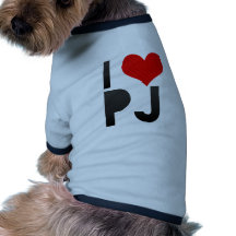 I Liebe PJ Haustier Tshirts
