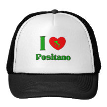I Liebe Positano Italien Cap
