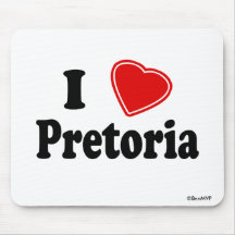 I Liebe Pretoria Mousepads