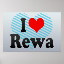 I Liebe Rewa, Indien Posterdrucke