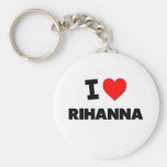 I Liebe Rihanna Schlüsselbänder