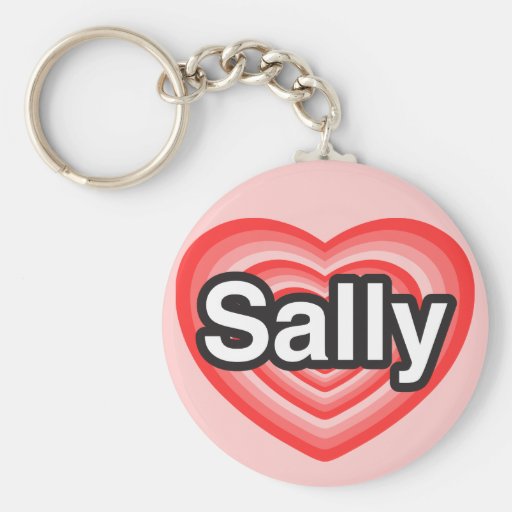 I Liebe Sally. Liebe I Sie Sally. Herz Schlüsselbänder