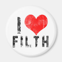 I Liebe-Schmutz Magnete
