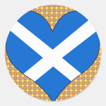 I Liebe Schottland Sticker