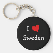 I Liebe Schweden Schlüsselband