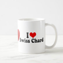 I Liebe-Schweizer Mangoldgemüse Kaffeetassen