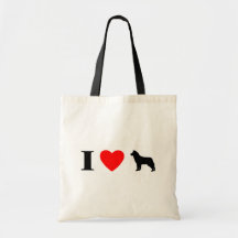 I Liebe-sibirische Huskies-Tasche