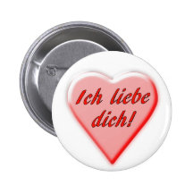 I Liebe Sie Buttons