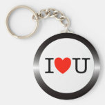 I Liebe Sie keychain Schlüsselbänder