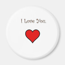 I Liebe Sie Magnets