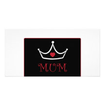 I Liebe Sie Mama Individuelle Photo Karten