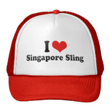 I Liebe-Singapur-Riemen Retrocap