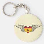 I Liebe Spanien - Flügel Schlüsselbänder