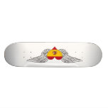 I Liebe Spanien - Flügel Skateboard Deck